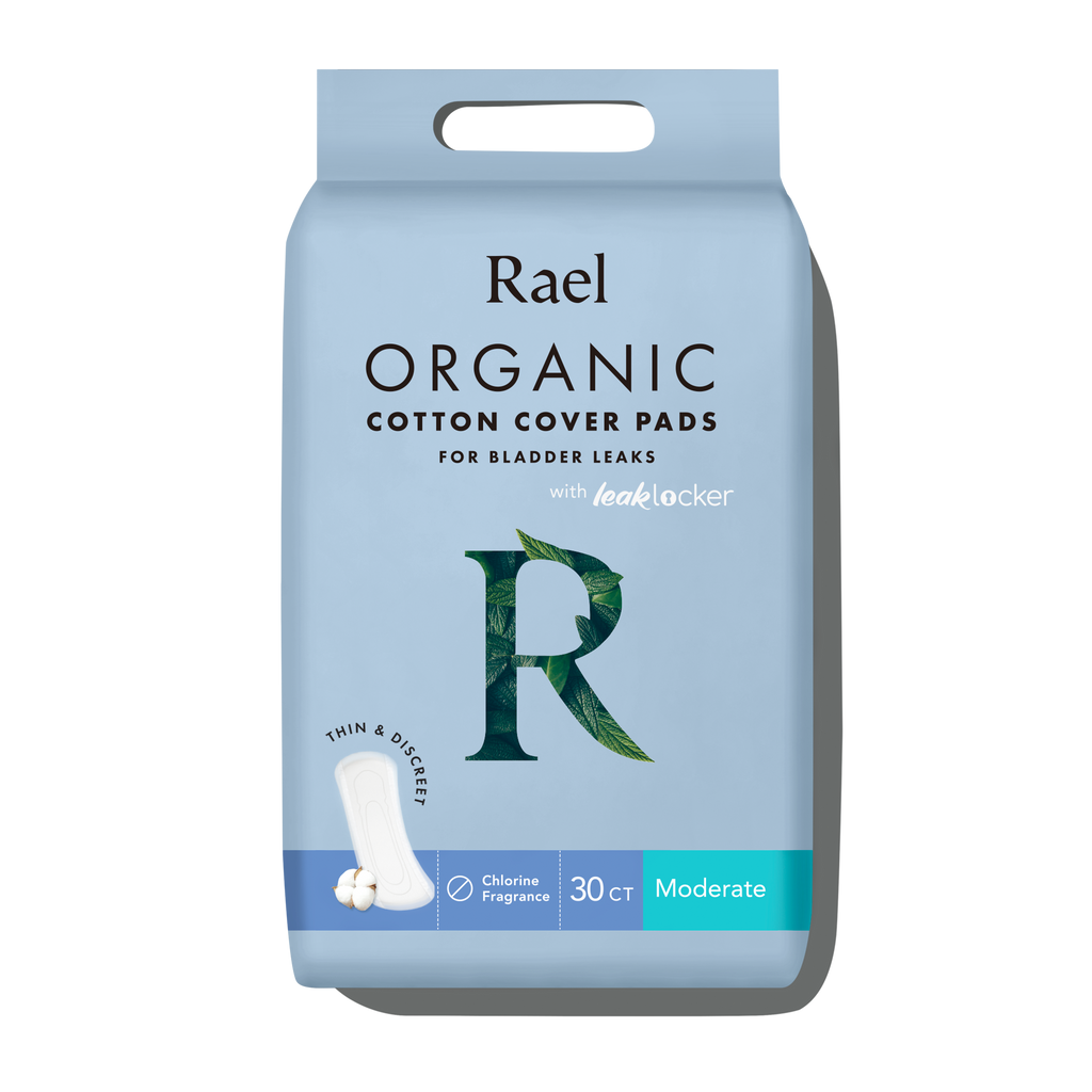 Moderate Organic Cotton Cover Incontinence Pads