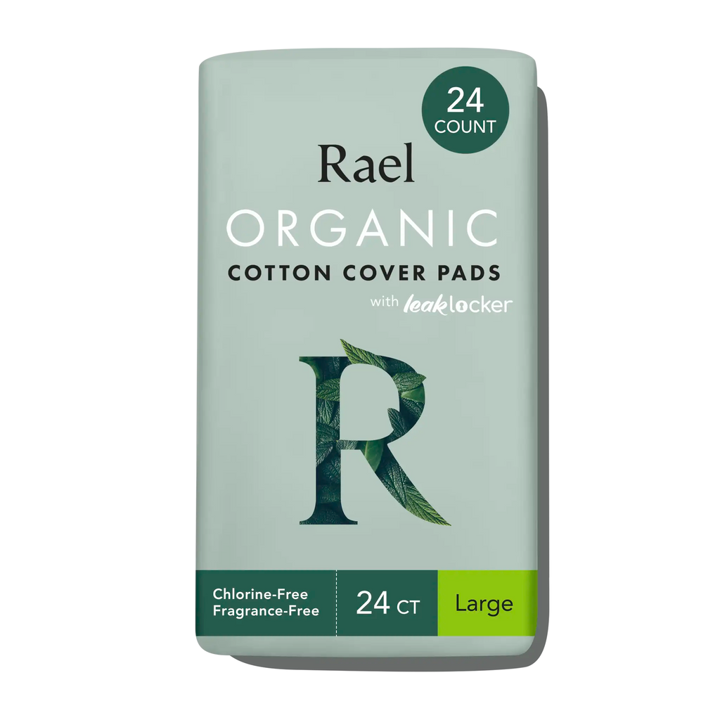 Large Organic Cotton Cover Pads With Wings