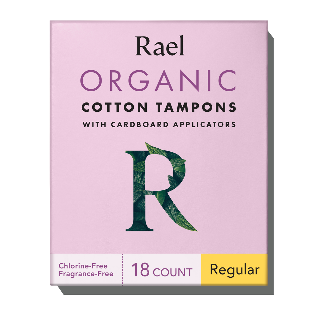 Regular Cardboard Applicator Tampons Made With Organic Cotton