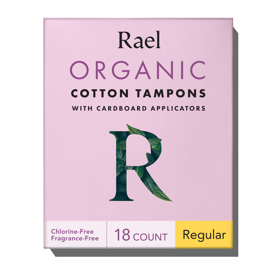 Regular Cardboard Applicator Tampons Made With Organic Cotton G8