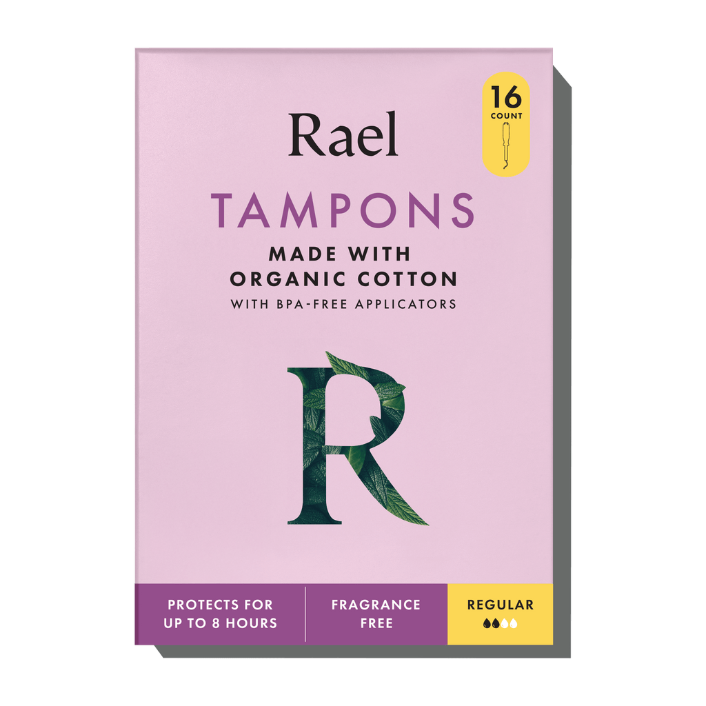 Regular Tampons Made With Organic Cotton