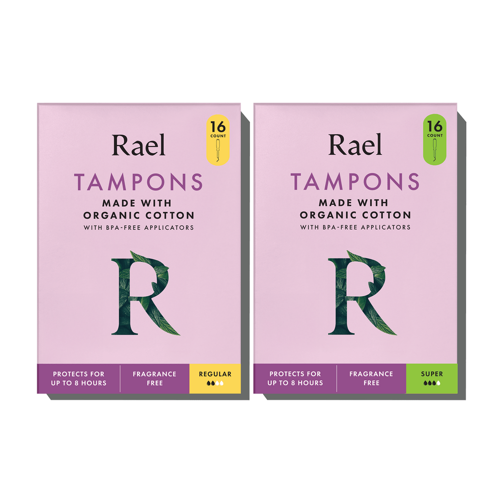 Tampon Variety Pack Made With Organic Cotton