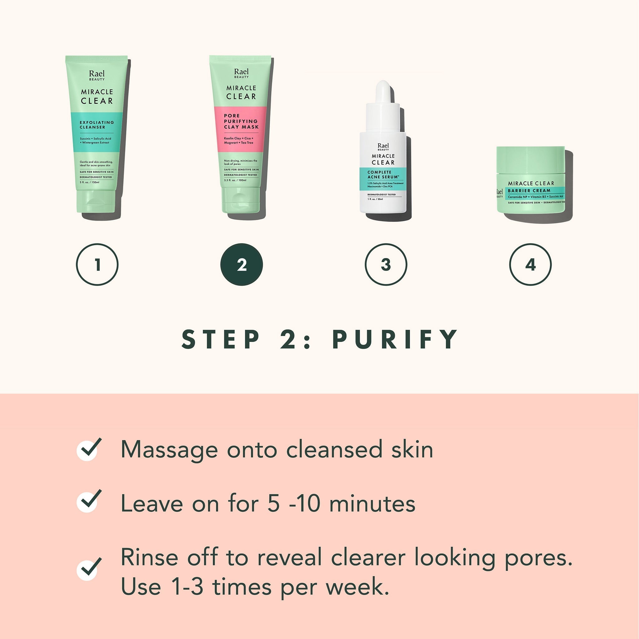 Miracle Clear Pore Purifying Clay Mask