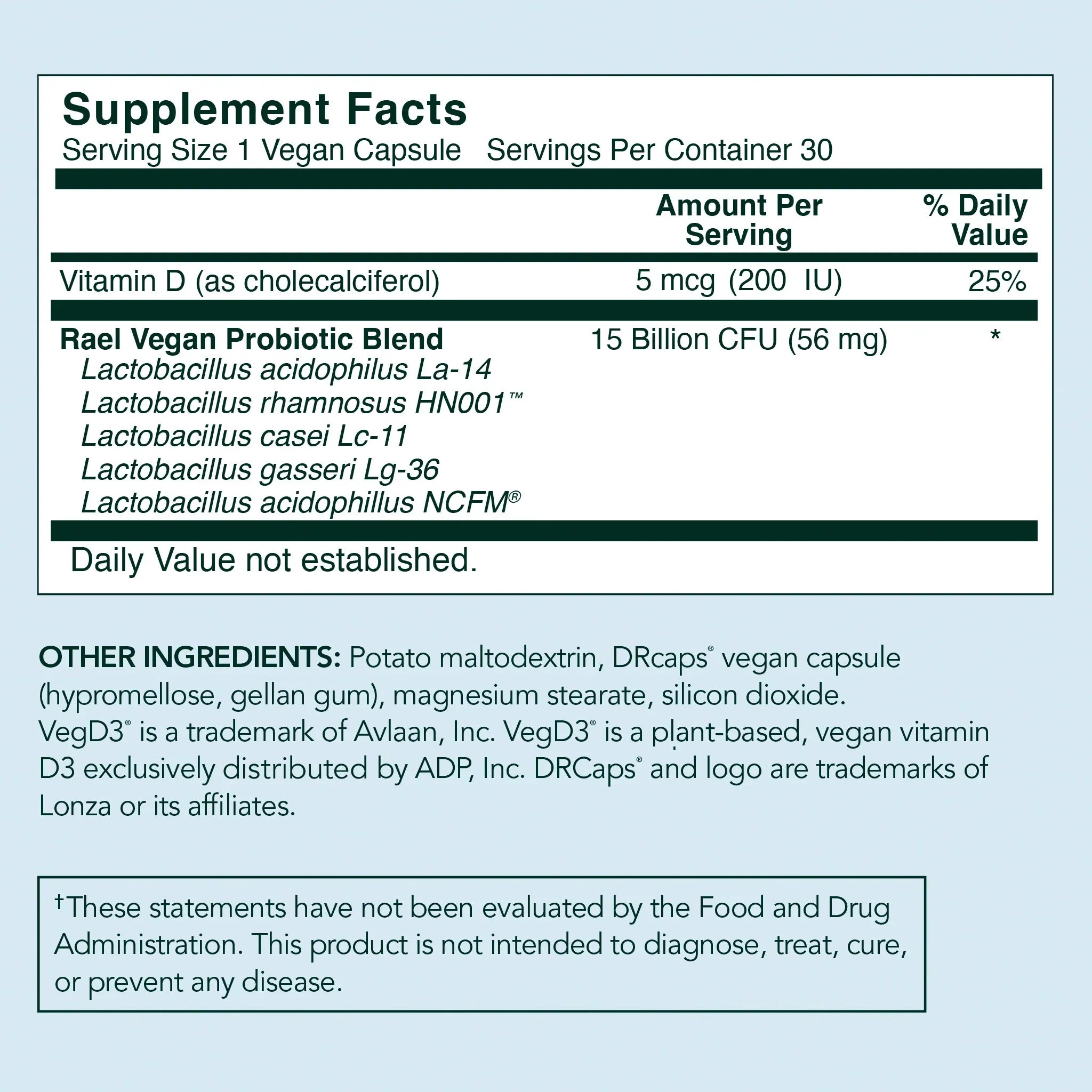 Vaginal Health Probiotic Supplement